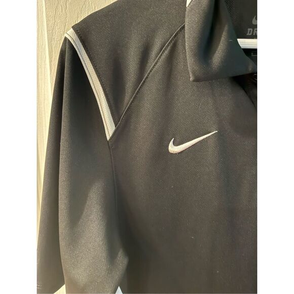 Nike Black Dri-Fit Polo Shirt sz S EUC - Picture 3 of 6